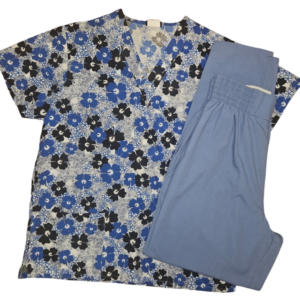 Flowers scrub set